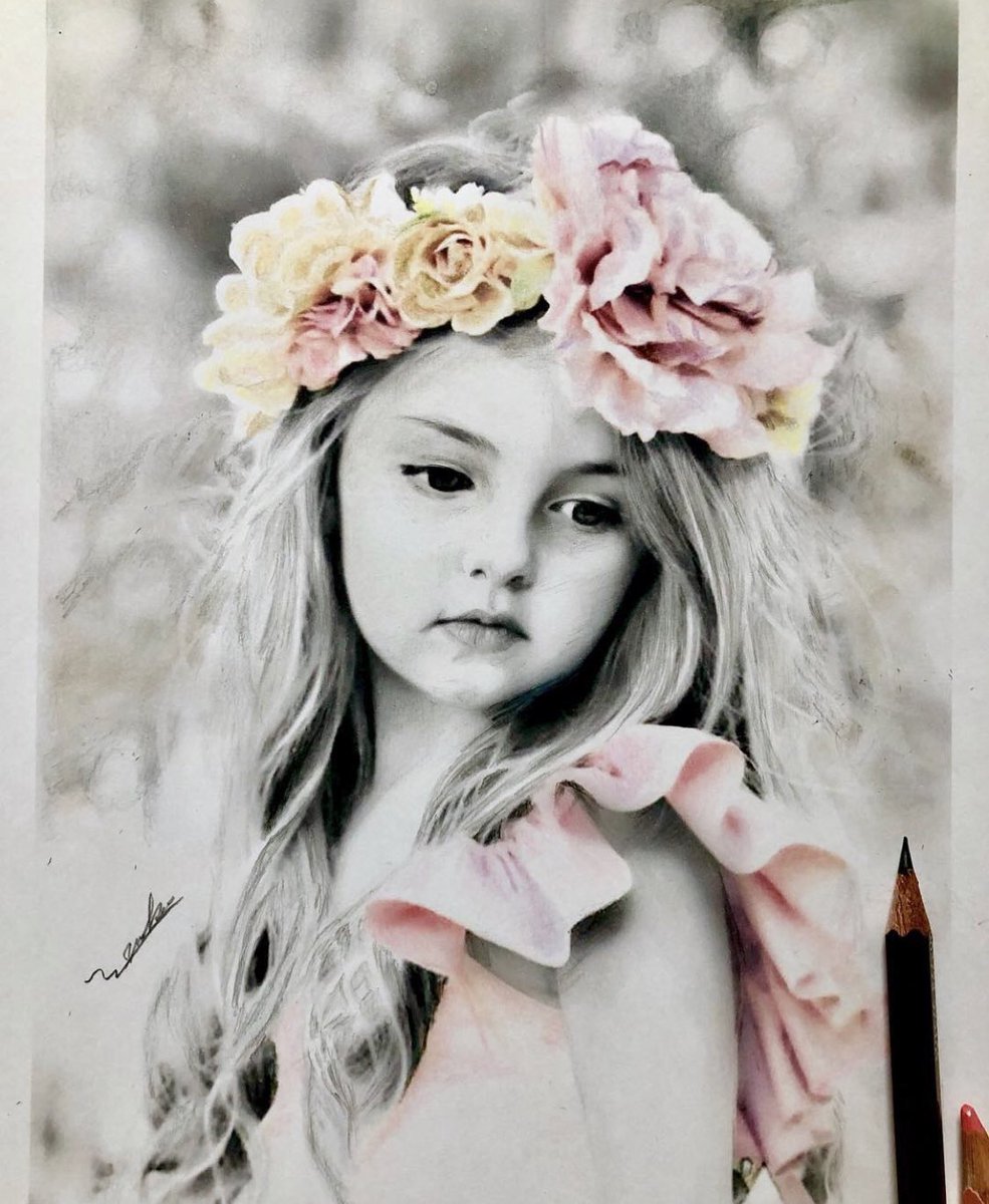まきむらゆうこ 鉛筆と色鉛筆で描いた女の子 色鉛筆画 鉛筆画 ミックス画 女の子 まきむらゆうこ まきむらゆうこ 鉛筆と色鉛筆で描いた女の子 色鉛筆画 鉛筆画 ミックス画 女の子 まきむらゆうこ
