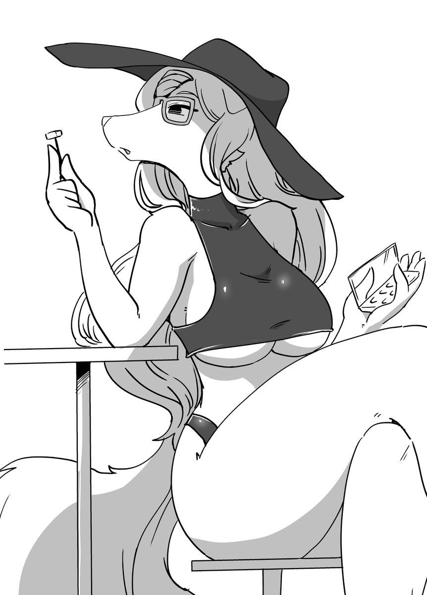 #ちょっとセクシーなケモノの絵
セレブと小さく四角い餅 