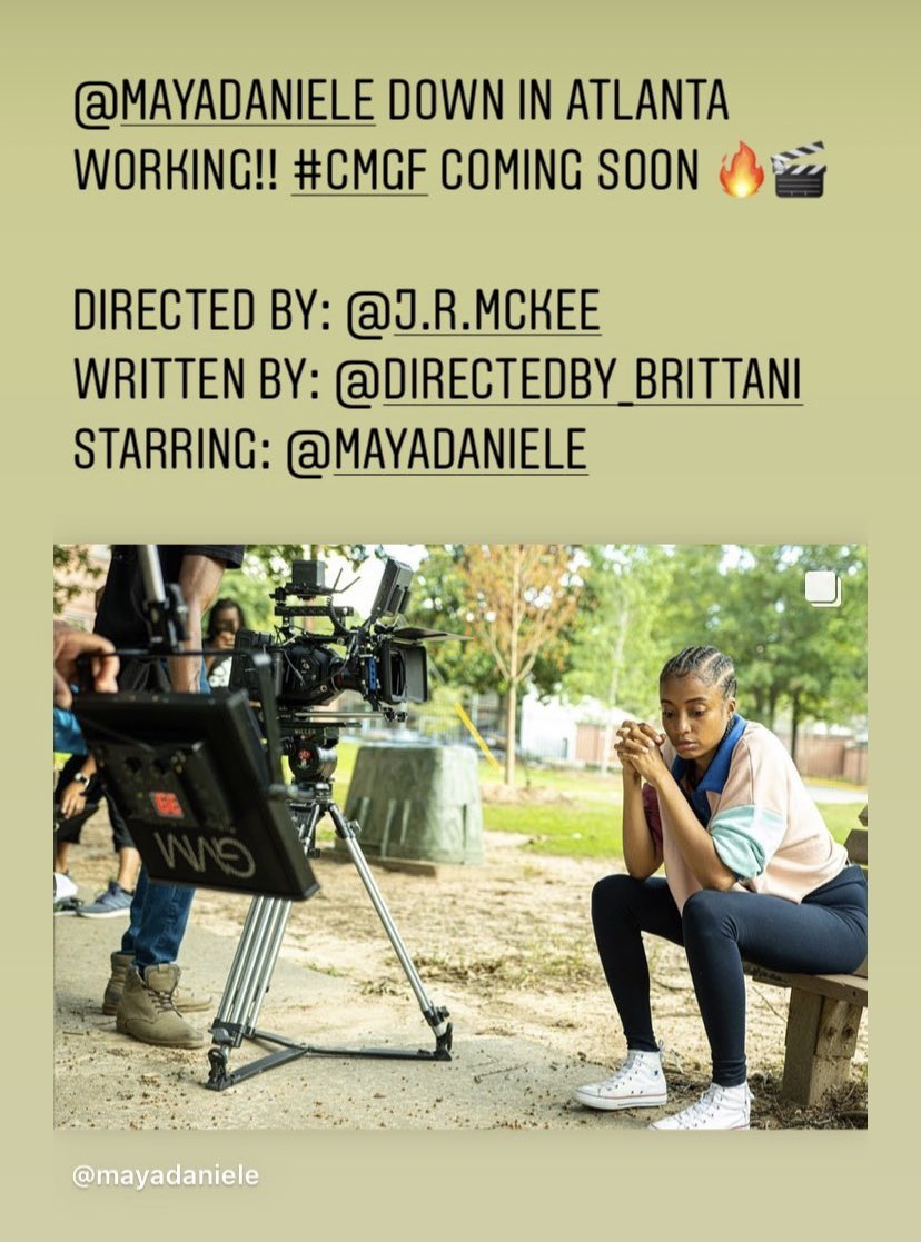 MIMFilms's tweet photo. In the works! 🎬 https://t.co/i04oNcyJNY