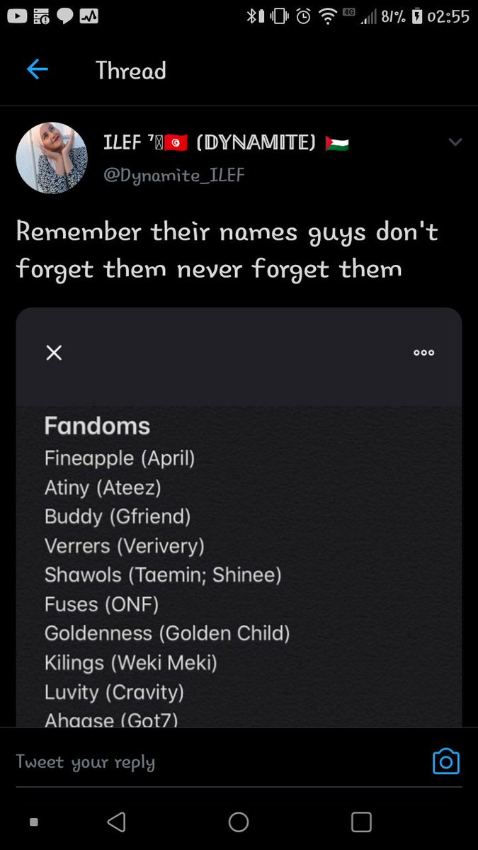 They went private but i took a screenshot before they went private. Basically they're upset that astro's fandom ALLEGEDLY got help from a large number of fandoms. I only posted this thread to say that I know for a fact multiple fandoms on this list were too busy doing other +