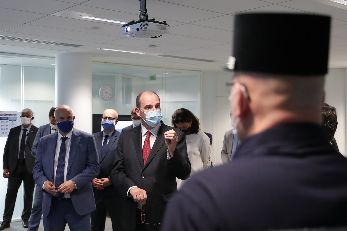 JeanCASTEX's tweet photo. #COVID19 | Le virus circule toujours. Dans le Nord, le taux de positivité aux tests a augmenté de près de 16% en une semaine.
À l'@ARS_HDF, à Lille, je fais un point sur la situation épidémiologique avec les autorité sanitaires et nos forces de sécurité et secours. https://t.co/6jNRrG4Crb