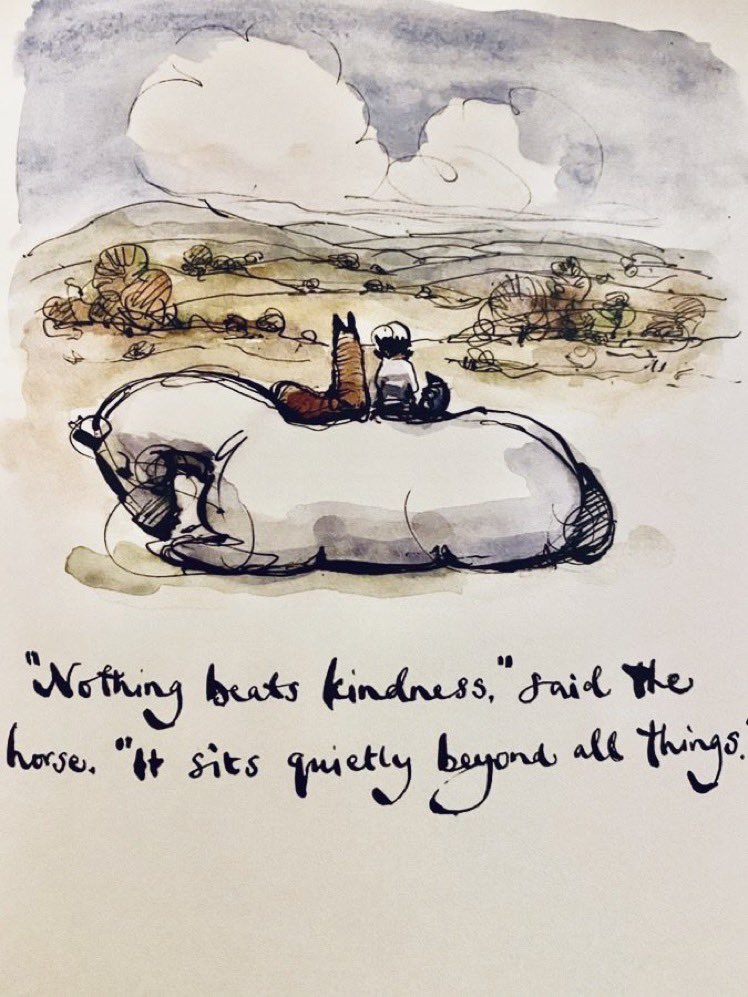 James Melville Nothing Beats Kindness From A Truly Wonderful Book The Boy The Mole The Fox And The Horse By Charlie Mackesy I Give A Gift Of This