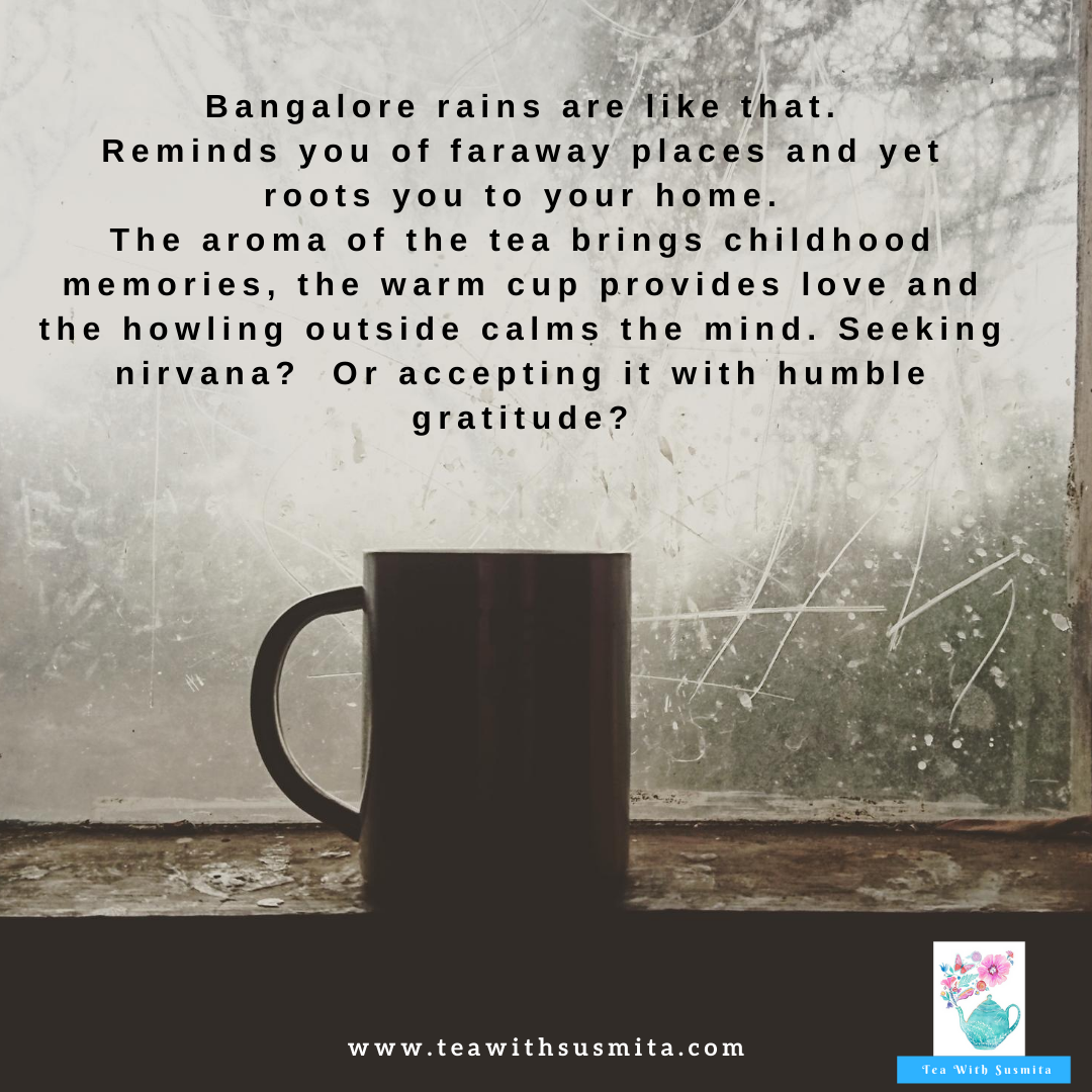 TeawithSusMita's tweet photo. Welcome to a rainy Monday morning... 
Today Temi Summer tea is keeping me company.

#tea #temitea #summertea #secondflushtea #Himalayantea #Sikkimtea #Sikkim #monsoon #MondayMood #TeawithSusmita #bangalorerains #hotcuppa https://t.co/y5IBBdyf4j