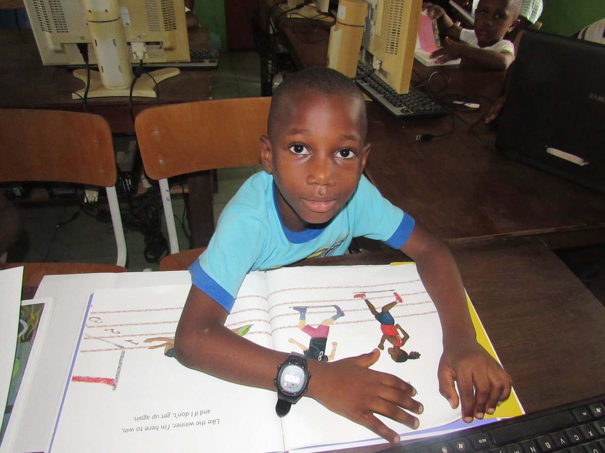 It's #InternationalYouthDay, a great day to express how proud we are of our youth! Our Social Clubs' members use books from our Mineke Foundation Reading corner to learn new ideas and new words.