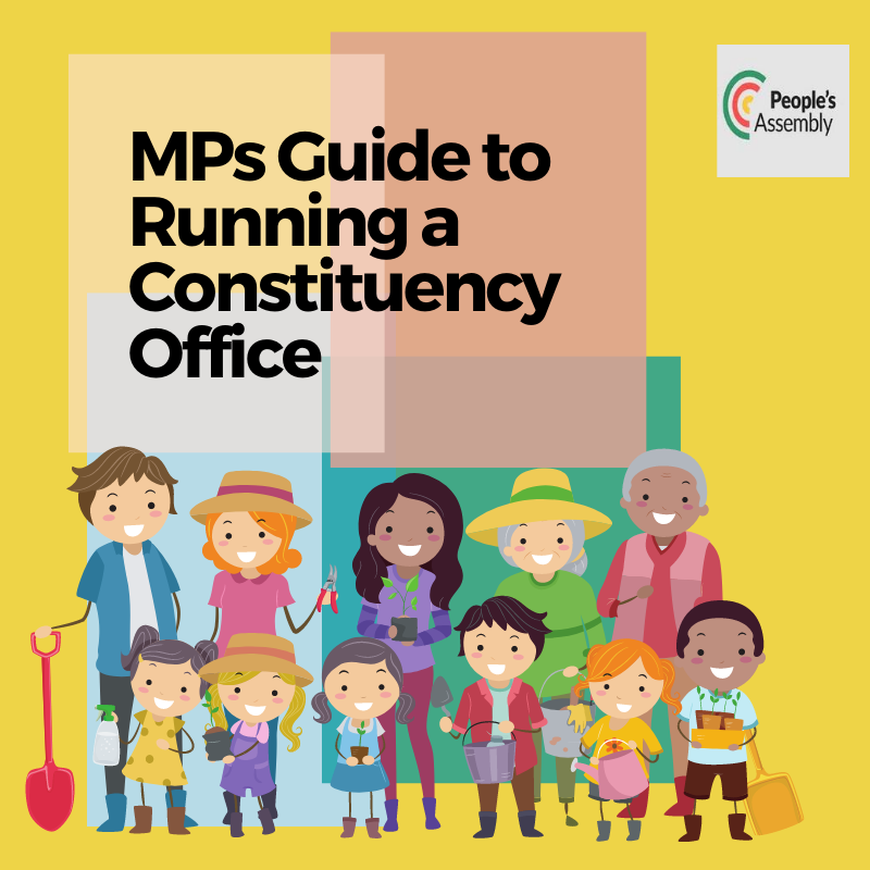 PeoplesAssem_SA's tweet photo. It is #ConstituencyPeriod! Constituency offices are crucial to the democratic fabric of South Africa, that citizens should make use of to exercise democratic agency.
Here is a useful guide on how MP's should run a Constituency Office.
https://t.co/D5nFJmTZa9 https://t.co/WxPTxwU8pP