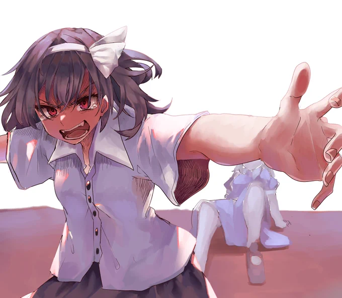 #本日の蓮子さん
 絶対にどかないから! 