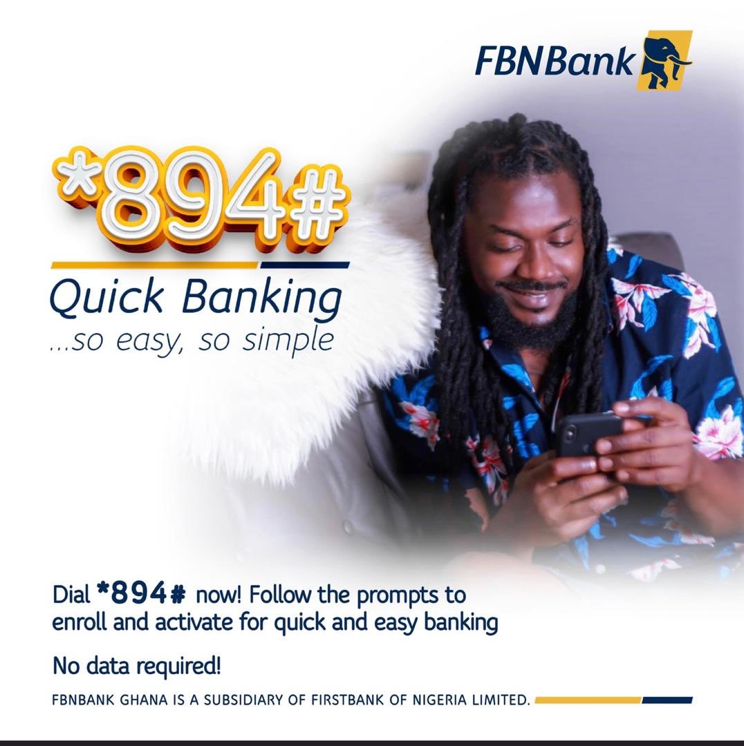samini_dagaati's tweet photo. I’m happy to announce my Ambassadorial engagement with FBN bank Ghana. Folks pls dial *894# ,follow the prompts and lets enjoy this new banking experience together.
Facebook: firstbankgh
Twitter: @FBNBankGh
Instagram: @fbnbbankgh 
Let’s go folks ✊🏾🙏🏾 #akyesaaaaaaaaa https://t.co/Zs2vr4LYuW