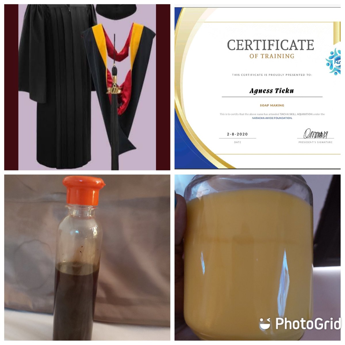 Hurrayyyy I've Graduated some oo guys 💃 Thanks to #TachaSkillsAcquisition @Simply_Tacha
@VirginbraZ5 @Great_Oyin1 and Jecy my Tutor... much love ❤❤❤
It's Great to be a #Titan 🔱🔱🔱🔱🔱

#TachaTitansGraduation 
#TachaTitansGraduation