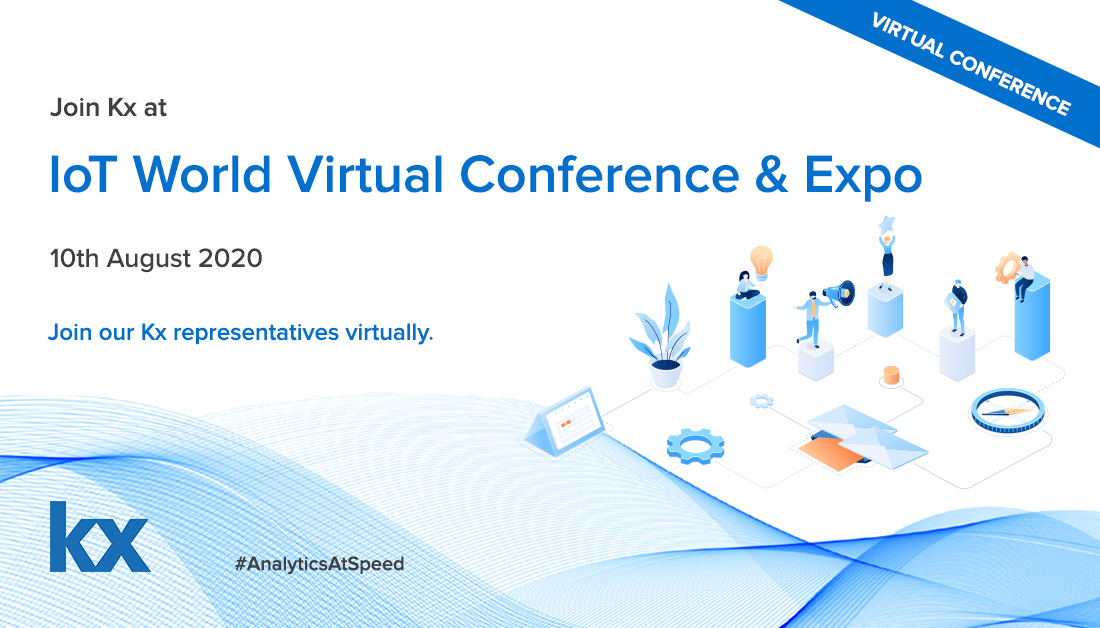 kxsystems's tweet photo. Join the Kx team next week during the virtual @IoTWorldSeries conference. Discover how #KxStreamingAnalytics is changing the game across industries. One vendor, one technology, one platform to analyze & visualize #realtime & historical data: https://t.co/hylxiz0oTp #IoTWorld https://t.co/74D1Q5Xpsj