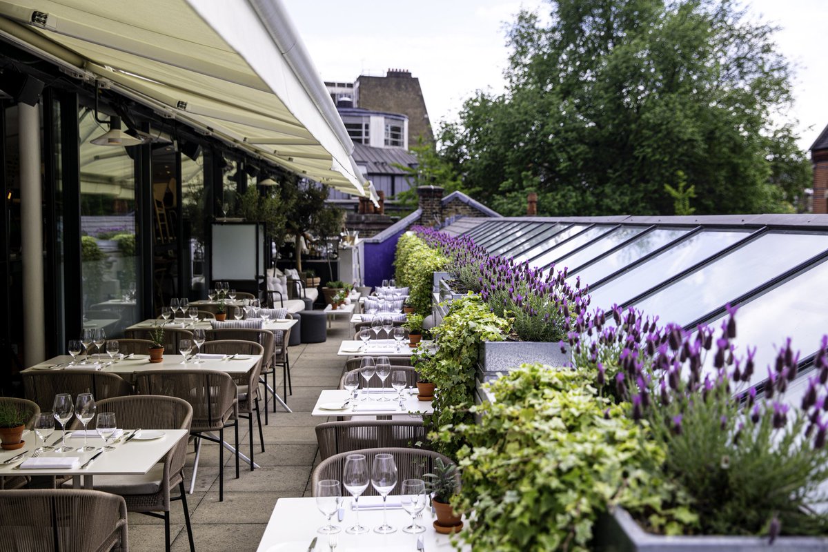 Orrery Marylebone cute terrace Eat out to help out: YESSpend: £40 for 3 courses Bonus: lunch is 3 courses for £30