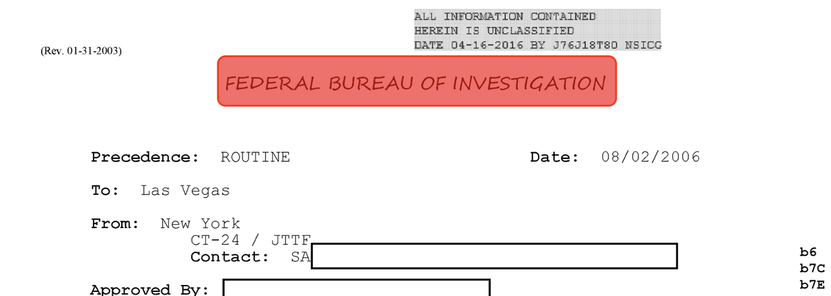 The next file comes via 2006, and I have to warn  @sedward5 that FBI does not start this file out on the right foot using what looks to me like Comic Sans for their official documentation.Congress really needs to investigate this gross misconduct IMO.
