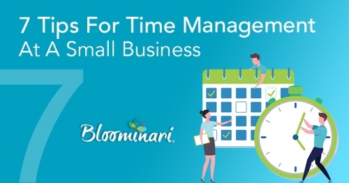 bloominari's tweet photo. New post: 7 Tips For Time Management At A Small Business. https://t.co/9DltGn479P https://t.co/pzCRThYrSg