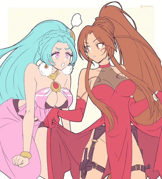 トンファーの見せ方が豪快すぎてウァラクさんに叱られるエリゴスです(差分がなかったので描きました)(ラフですが……) ブーストありがとうございました?
https://t.co/Vk66pp4nDH 