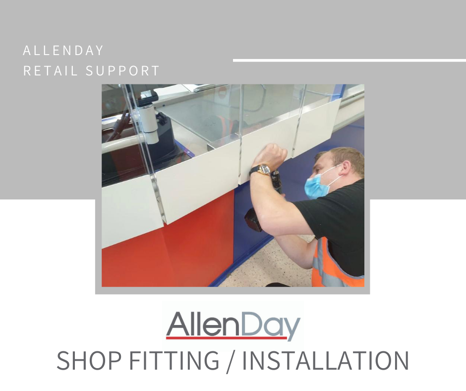AllenDay Retail Support - Shop Fitting / Installation 🛠️🛒

Over the last 3 months, our skilled retail team have been working across the UK installing perspex screens in a variety of retail stores. 

#RetailSupport #RetailRecruitment #RetailSpecialists