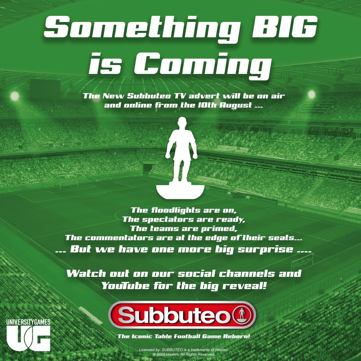 garagesoccer's tweet photo. Glad to hear that Subbuteo TV commercials are coming to the UK airwaves. Could the United States be next? https://t.co/OtKarhv7GC