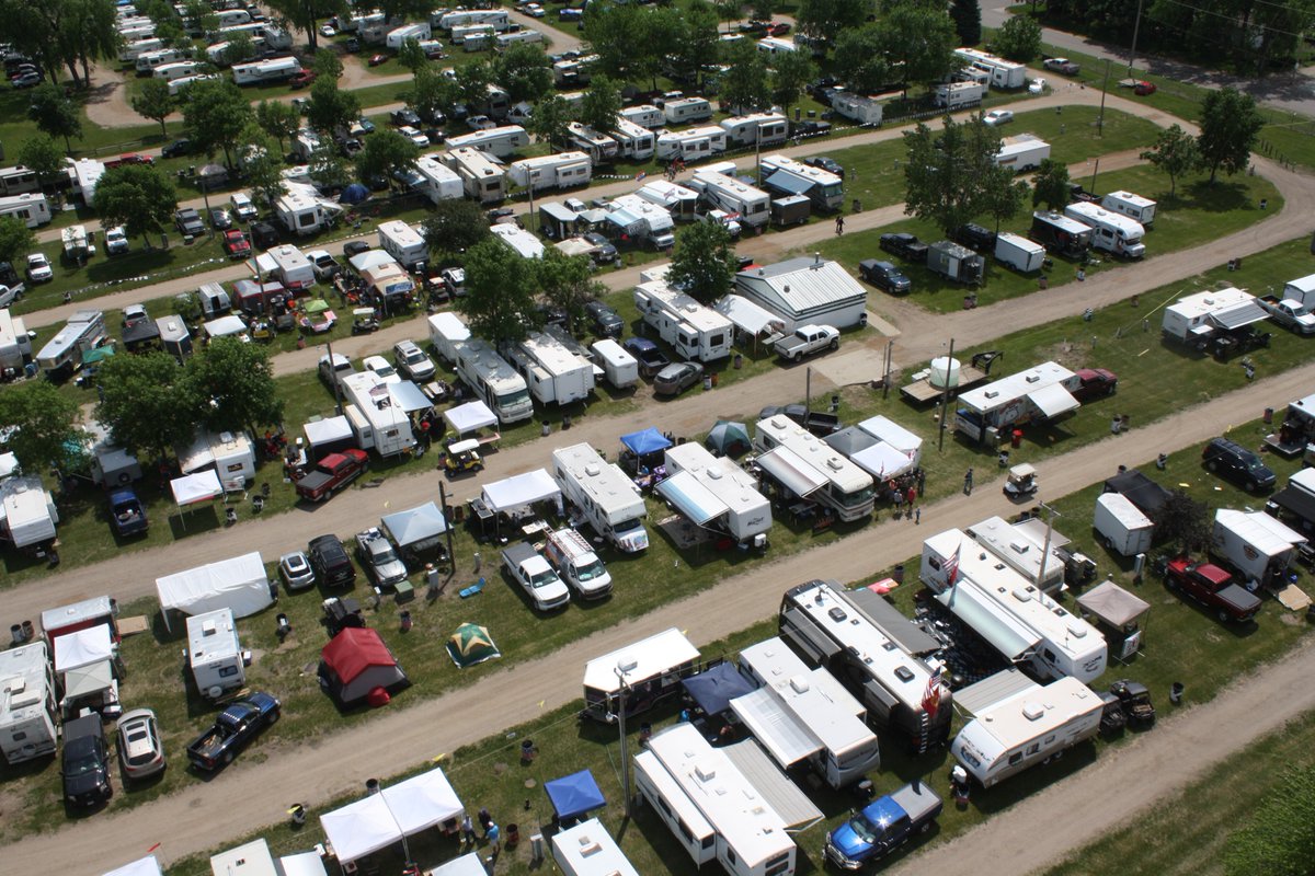 SDStateFair's tweet photo. The Fairgrounds are the perfect place to stay on your next trip through Huron, South Dakota.
Sites are $20 a night and equipped with electricity. Sites in Coyote Corner also have water and sewer. *Rates vary for special events. #sdstatefair #sdcamping #campingwithdogs https://t.co/Z0U09Rr0f3