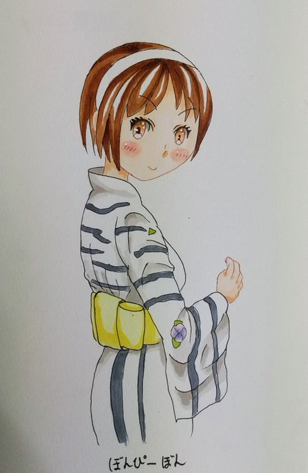 名取のtwitterイラスト作品