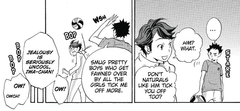 What do you mean, I can't just post every single panel that has Oikawa in it...?  #Haikyuu