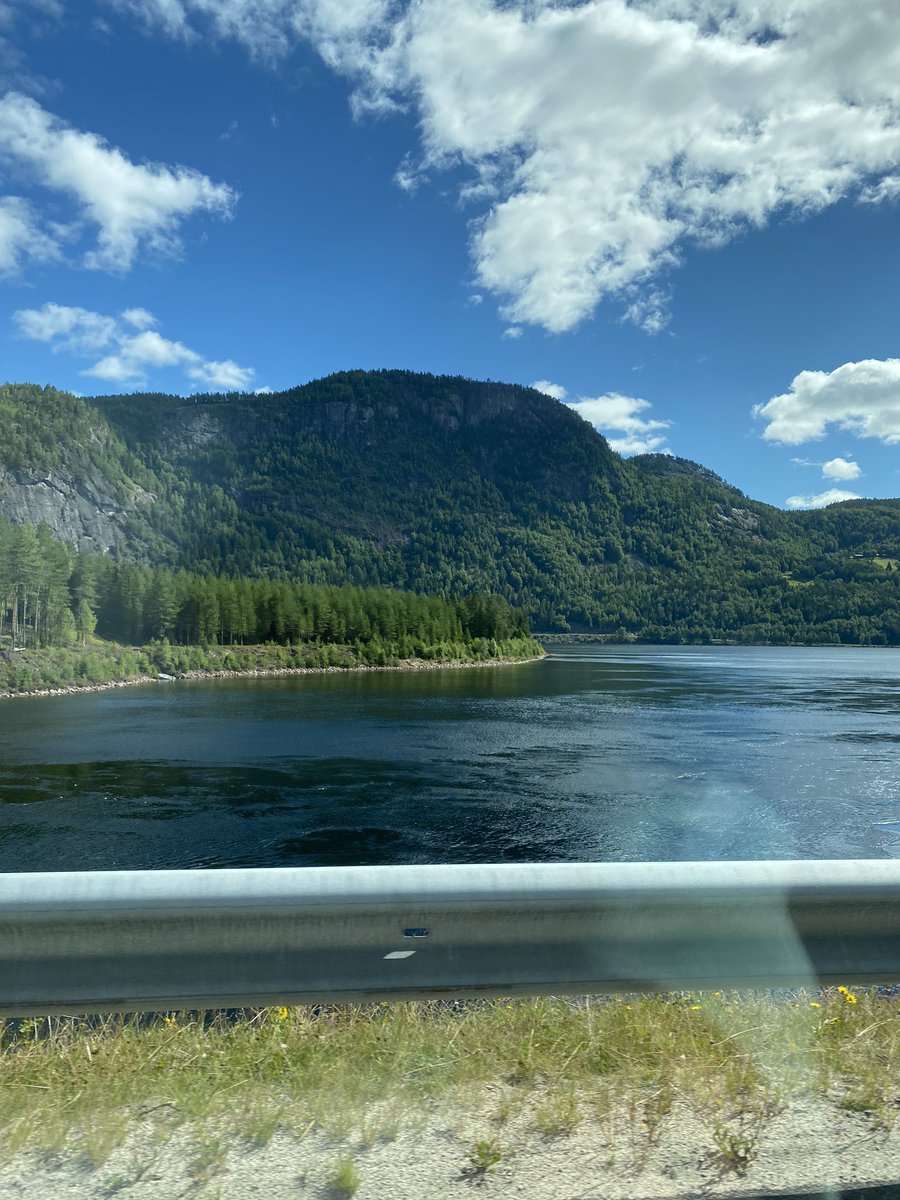 Here are some pics I have taken from the car. I love the nature in Norway!