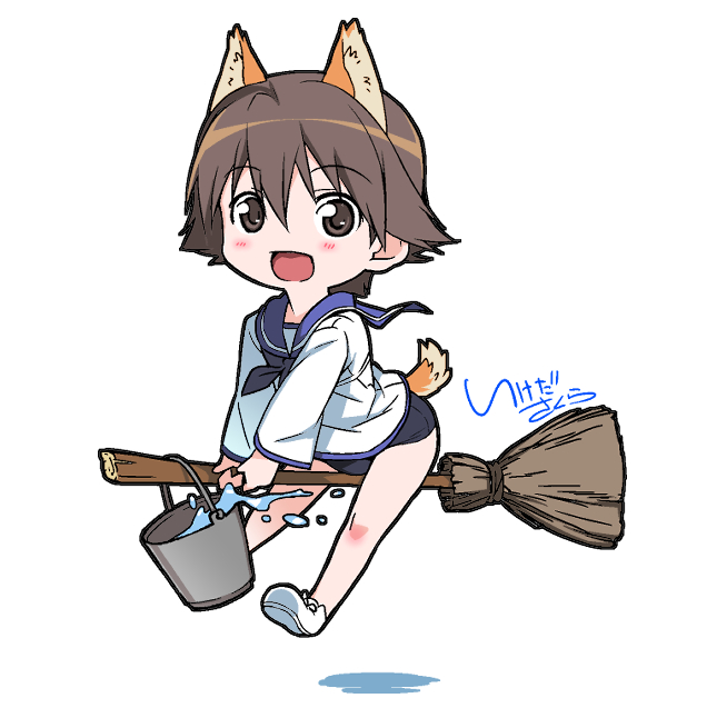 いけださくら ストライクウィッチーズ 宮藤芳佳少尉 芳佳ちゃんは小さくても可愛い