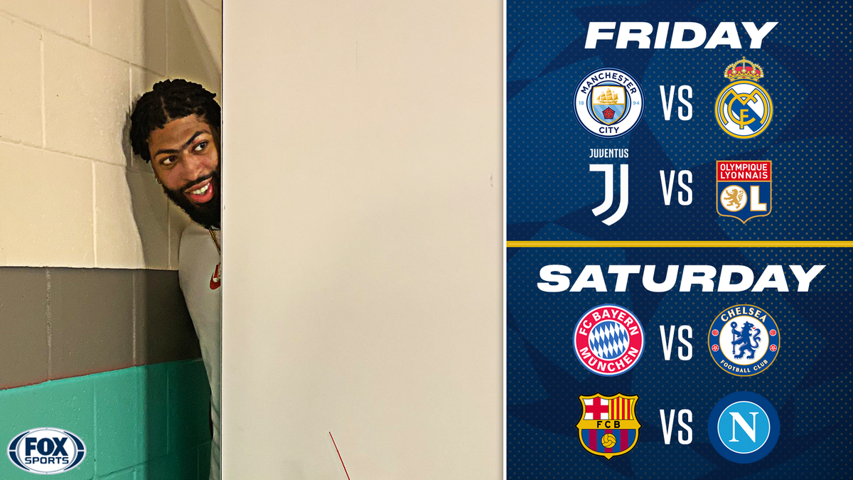 FOXSoccer's tweet photo. when you realize it's a Champions League week 👀🙌 https://t.co/zx1FKj5sQj