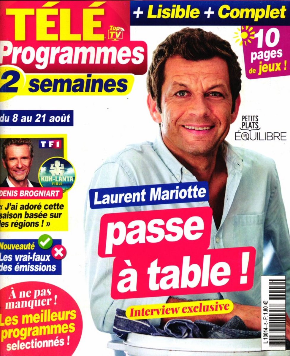Alpfr's tweet photo. Dès ce lundi, retrouvez @DenisBrogniart & les 1ères infos sur la prochaine saison de #KohLanta dans @telemagazine et #Teleprogrammes ! https://t.co/M5zGqOSewk