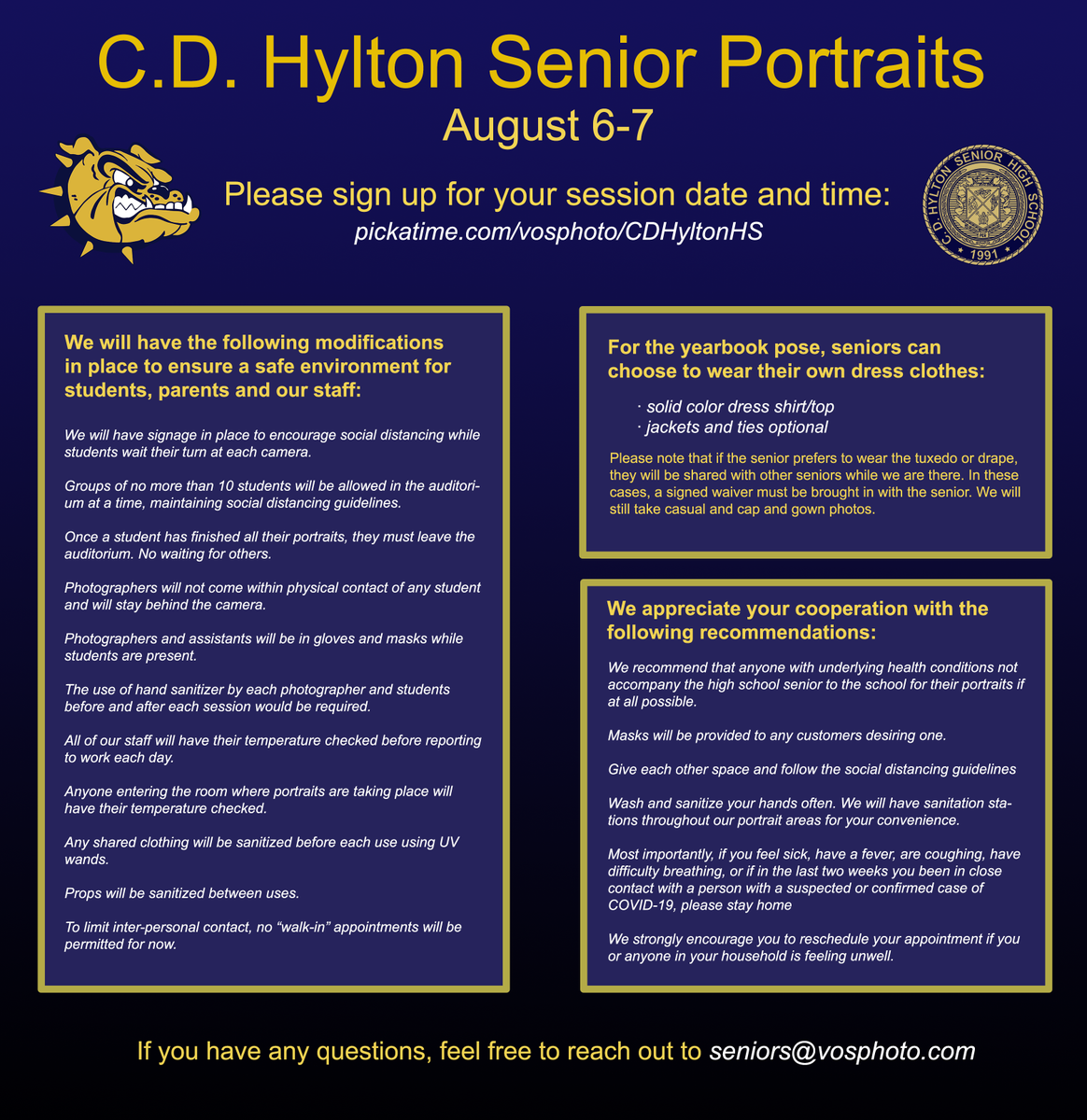 C. D. Hylton Bulldogs tweet media