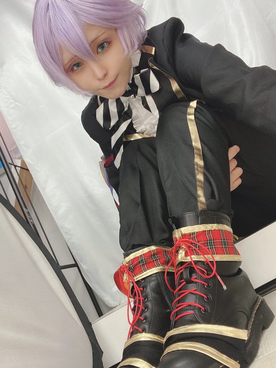 今日はツイステのエペルくんのコスプレメイクを収録しました🍎 初出し