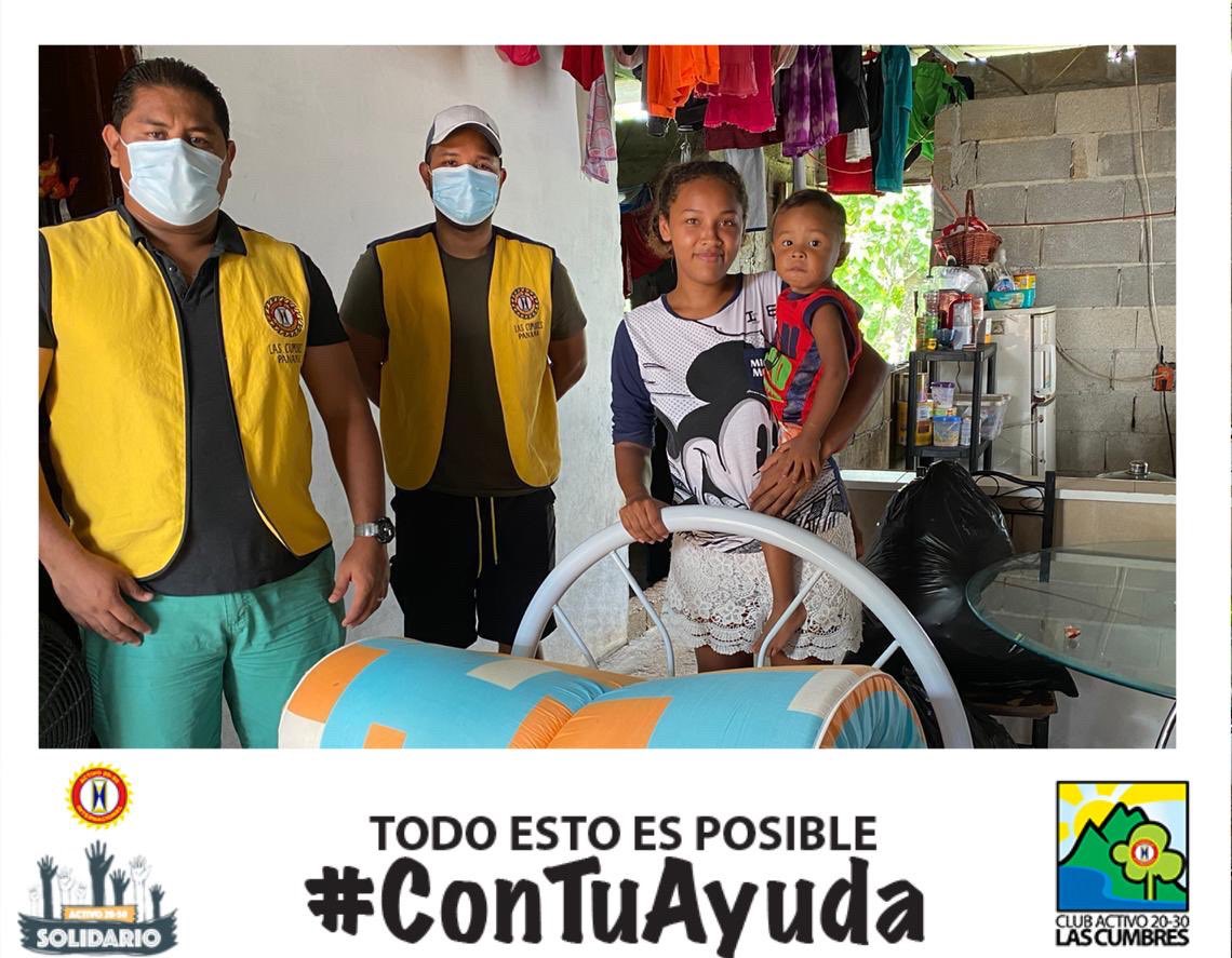 Atendimos un caso especial en el sector de Quebrada Ancha, corregimiento de Alcalde Diaz y donamos una cama con su colchón que lo estaban necesitando y dos bolsas de ropa. #Activo2030Solidario #Activo2030LC