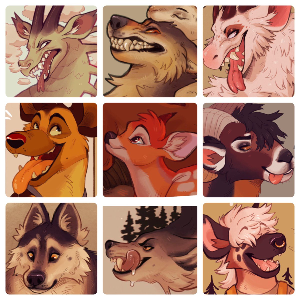 #faceyourart lots of teeth I see 
