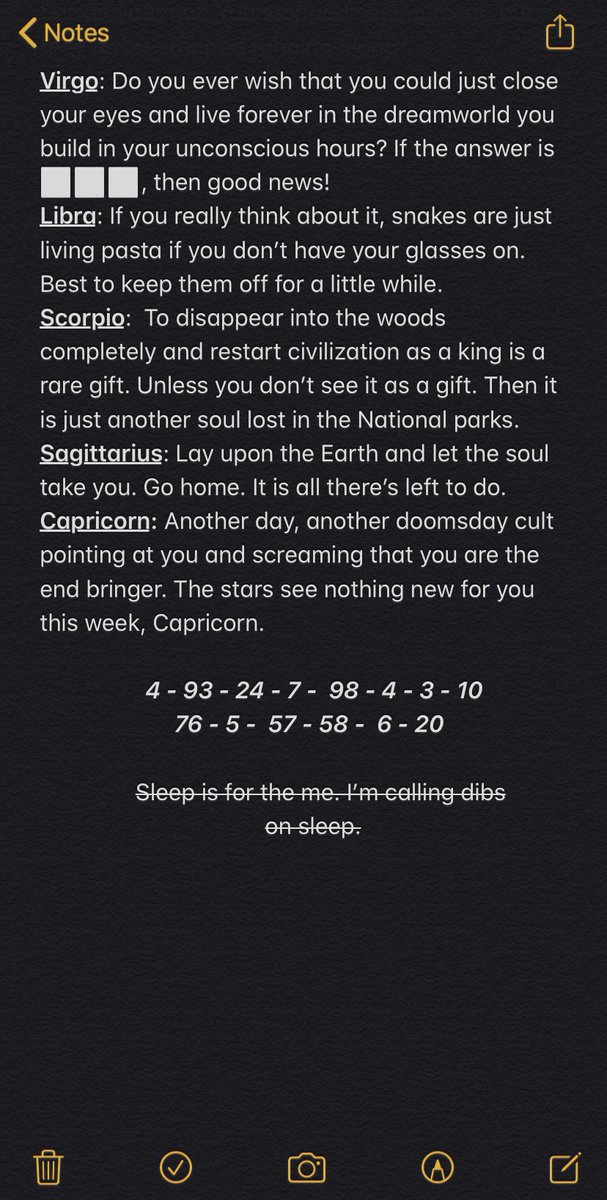 NotesHoroscope's tweet image. Horoscopes: August 3rd