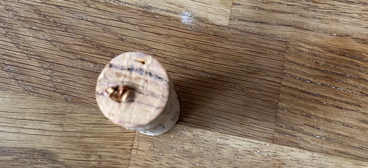 IzzyCircou's tweet photo. @marksandspencer Bought this bottle of Rosé from your Streatham store the other day - the cork was mouldy and the wine was sour. Can you help? https://t.co/osATFJOFow