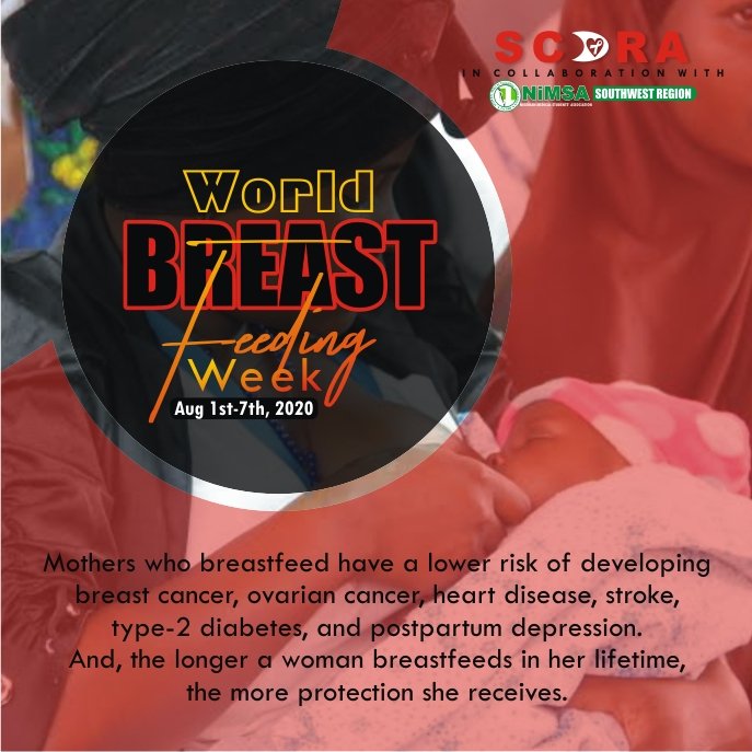 SouthwestMSAs's tweet photo. "Breastfeeding is a mother's gift to herself, her baby and the earth"
#Day3
#OnlineBreastfeedingAwareness
#WorldBreastfeedingWeek2020
#SCORANiMSA
#NiMSASouthWest https://t.co/yXiZmFNiUB