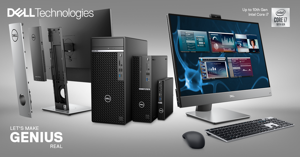 TiotBiz's tweet photo. An improved design isn’t the only thing different about Dell’s Optiplex desktops. AI inside learns how you work and adapts. Learn more. https://t.co/LUBXMFnNCl https://t.co/p4lTfdRbUP