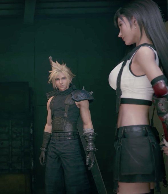 petalsofreunion's tweet photo. Find someone who looks at you the way Cloud looks at Tifa~😍

☁️♥️👊
#cloti #クラティ #FF7R https://t.co/4CWzVCN90p