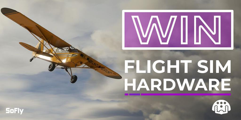 Here at <a href="/soflysim/">SoFly</a> we want you to have the best control set-up to enjoy your new flight simulator! Come and enter our free contest to win hardware from Honeycomb, Thrustmaster and Saitek!
Enter here: sofly.io/win-flight-sim…
#flightsim #contest #fs2020 #hardware #msfs #aviation