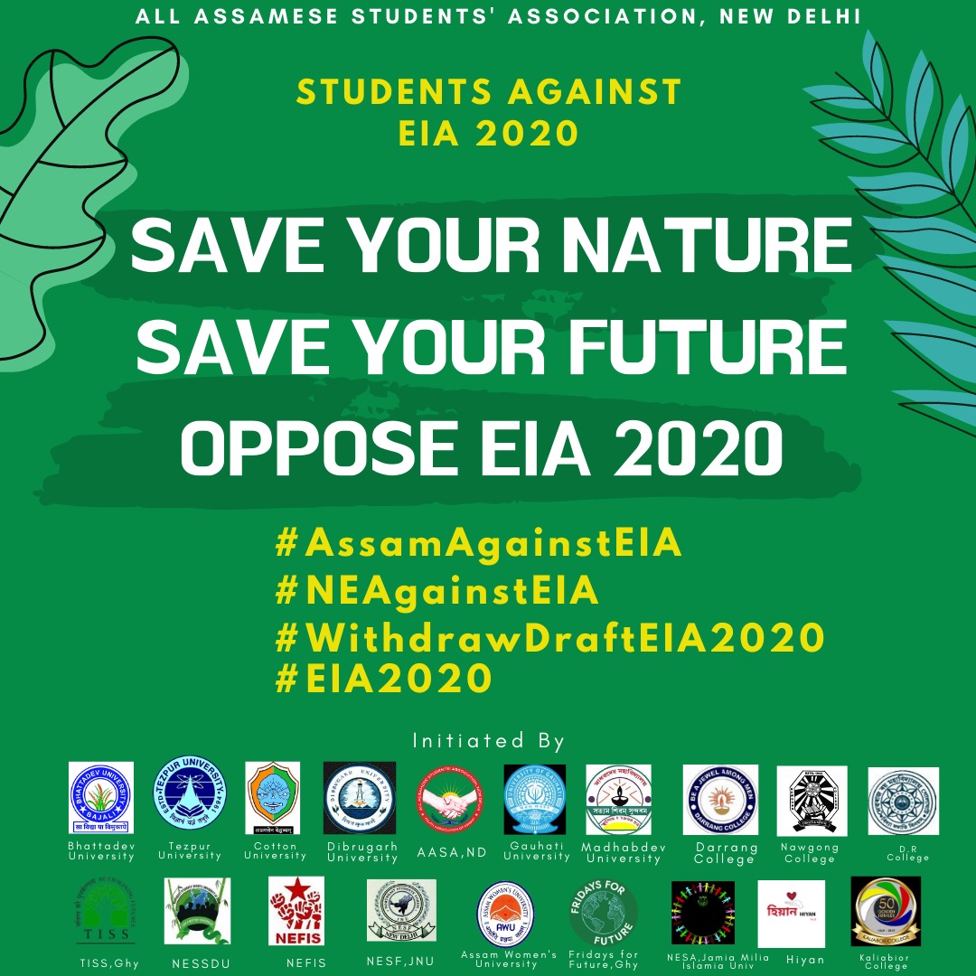 lurinjtgogoi's tweet photo. The draft #EIA2020 is riddled with issues and its unclear whether it is to save the environment or to destroy it. In the North East its impact will be disastrous. #AssamAgainstEIA #NEAgainstEIA #WithdrawDraftEIA https://t.co/YXw7xhUggZ