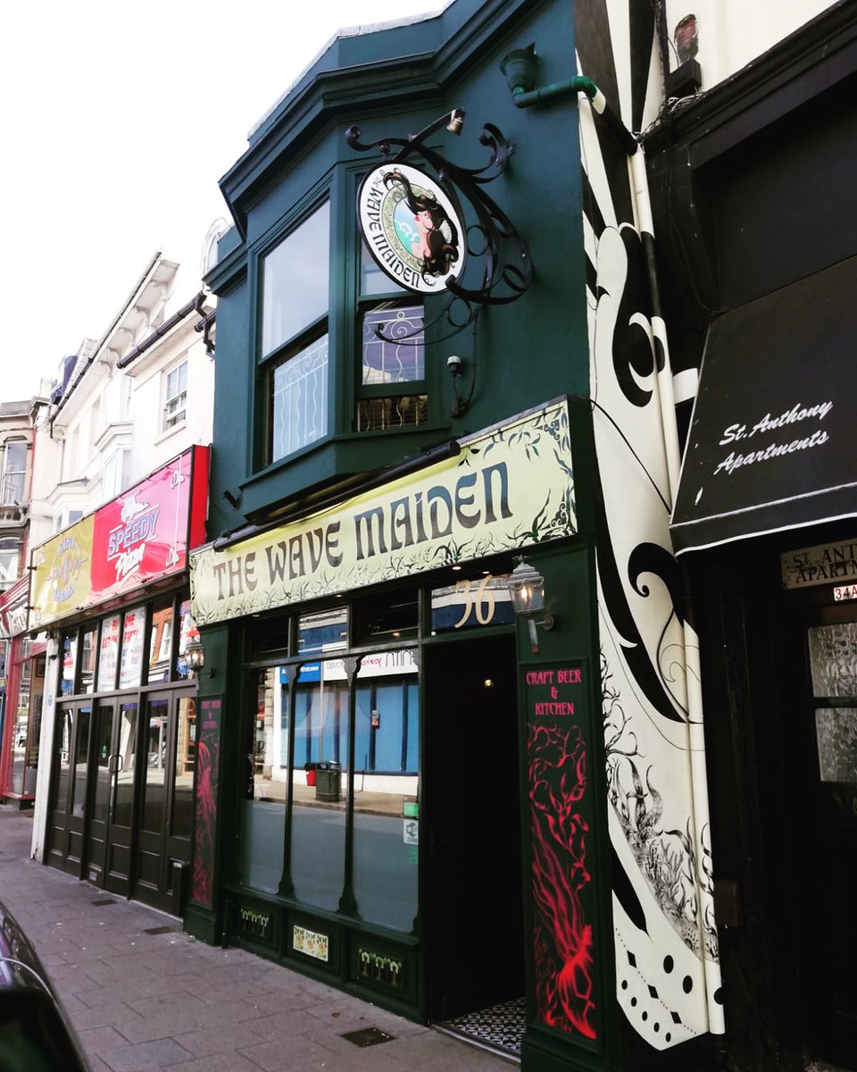 theWaveMaiden's tweet photo. OPEN FOR TABLE SERVICE TONIGHT! 
💚💚💚🍻🍻🍻                               MON:6-10                                
THURS:6-11
FRI:12-12
SAT:12-12                         
SUN:12-10                                    #supportlocal #southsea #portsmouth #craftbeerbar #indievenue https://t.co/Jb6hRS3FGa