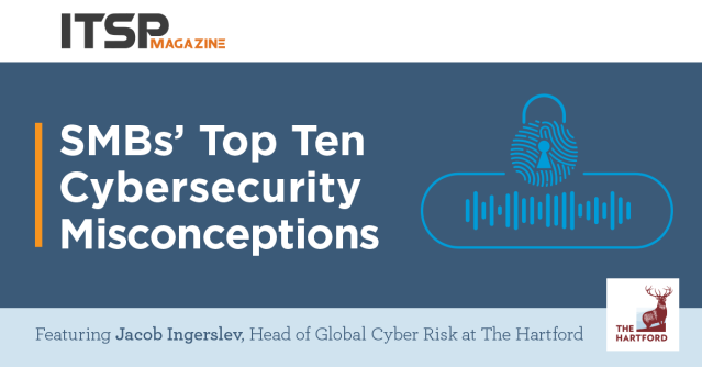 Jacob Ingerslev, Head of Global Cyber Risk, discusses common misconceptions around #cyberbreaches and #generalliability insurance on @ITSPmagazine podcast series. Check out episode 5 now: bit.ly/2CgH4tQ #iwork4thehartford bit.ly/31hPjyo