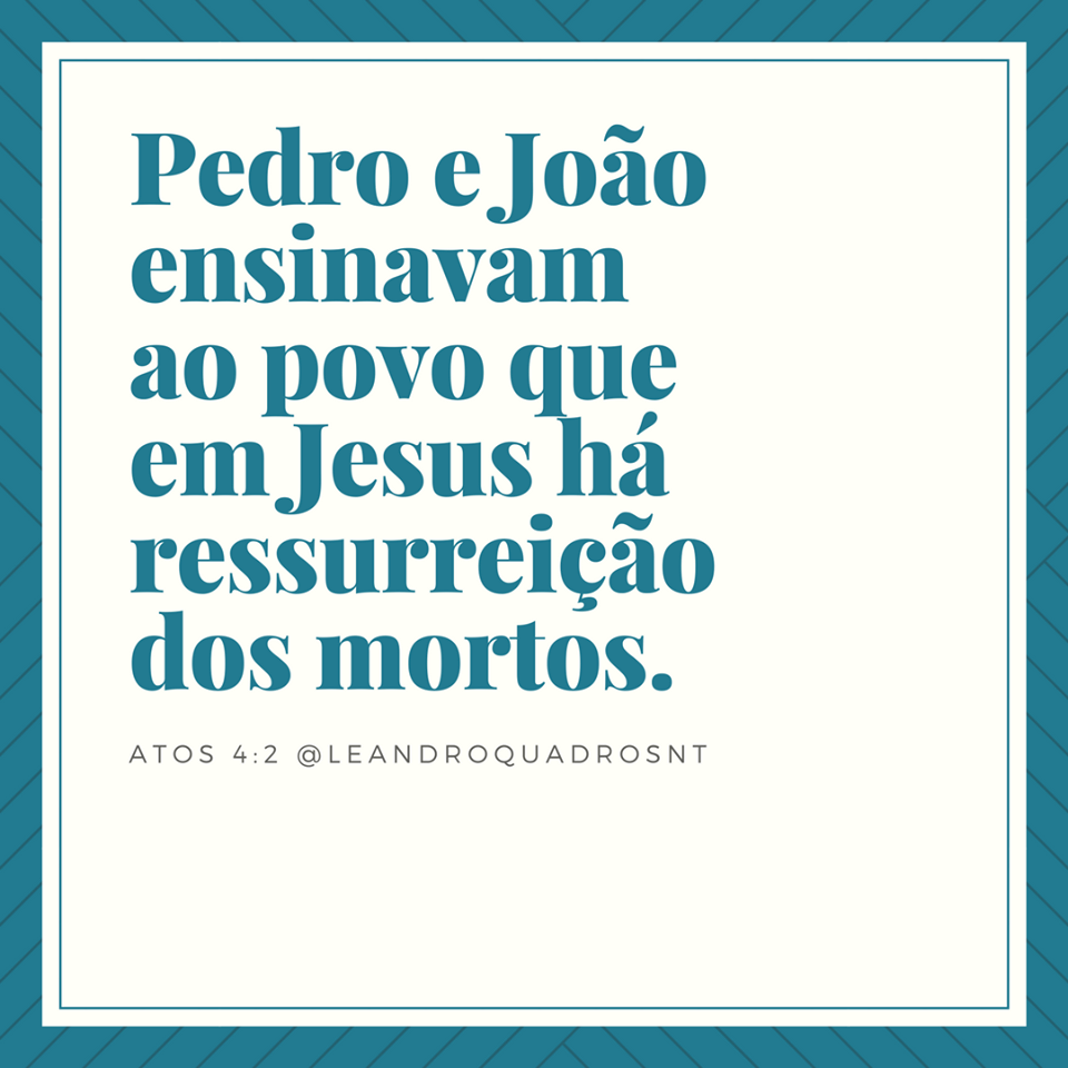 Por que os apóstolos ensinavam a #ressurreição dos #mortos (do corpo) e não a #imortalidade da alma?
Ambos conceitos são, na Bíblia, opostos. Não teria sentido Deus trazer de volta as "almas" desencarnadas do paraíso para entrar num corpo podre e ressuscitar