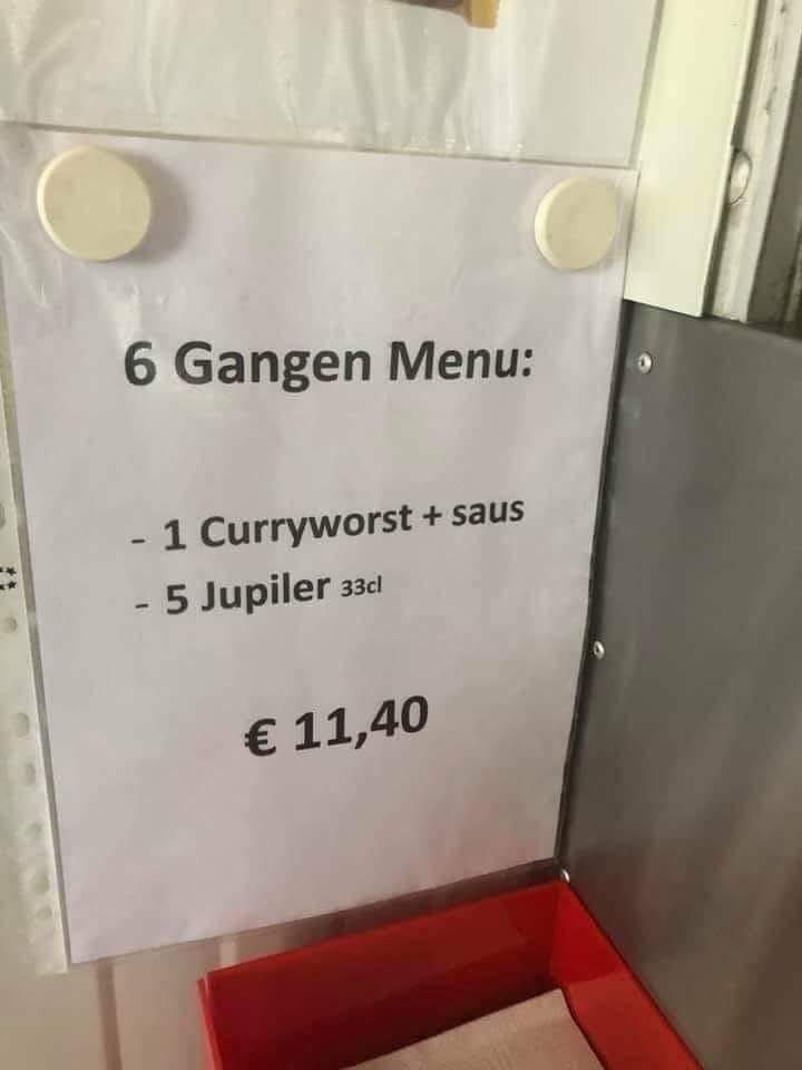 Coltrui's tweet photo. Campingmenu. https://t.co/mMKzdaMZDt