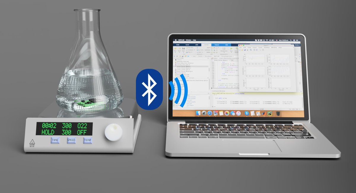 warwicknewsroom's tweet photo. A novel magnetic stirrer that 'speaks' to lab equipment has been made by Scientists at @warwickuni 

The smart stirrer sends results to a computer over Bluetooth, notifying the user wirelessly about any changes in a solution.

Read more: https://t.co/PDB3H0E6A9 https://t.co/BHfZqixABM