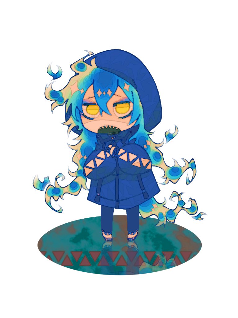 パーカーに髪の毛しまい込んだら尻尾みたいになるのかわいいね 幻覚 ほうかはんのイラスト パーカーに髪の毛しまい込んだら尻尾みたいになるのかわいいね 幻覚 ほうかはんのイラスト