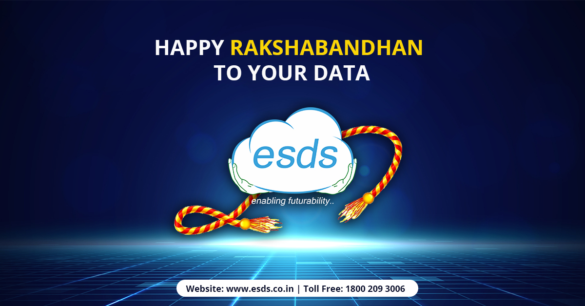 ESDSDataCenter's tweet image. This #Rakshabandhan, be grateful and celebrate the loving connection you have with your dearest ones.
#eNlightCloud #ESDS #Cloud