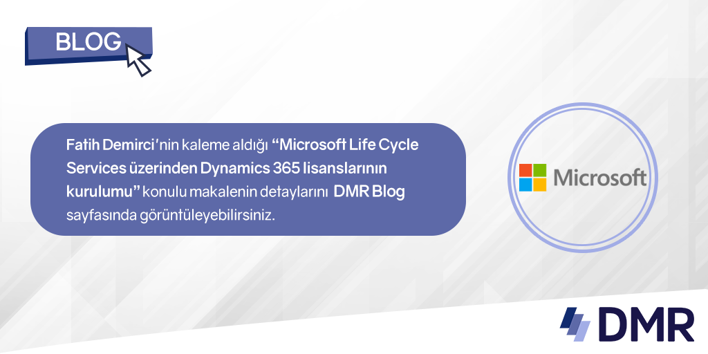 dmr_bt's tweet photo. Fatih Demirci'nin kaleme aldığı “Microsoft Life Cycle Services üzerinden Dynamics 365 lisanslarının kurulumu” konulu makalenin detaylarını DMR Blog sayfasında görüntüleyebilirsiniz.
 
Blog; https://t.co/0yHy2JmkVE

#dmr #dmrbt #microsoft #microsoftlifecycle #msdyn365 #msdyn365fo https://t.co/K64jfSnNlP