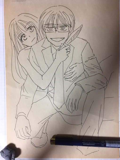 試し書き絵 