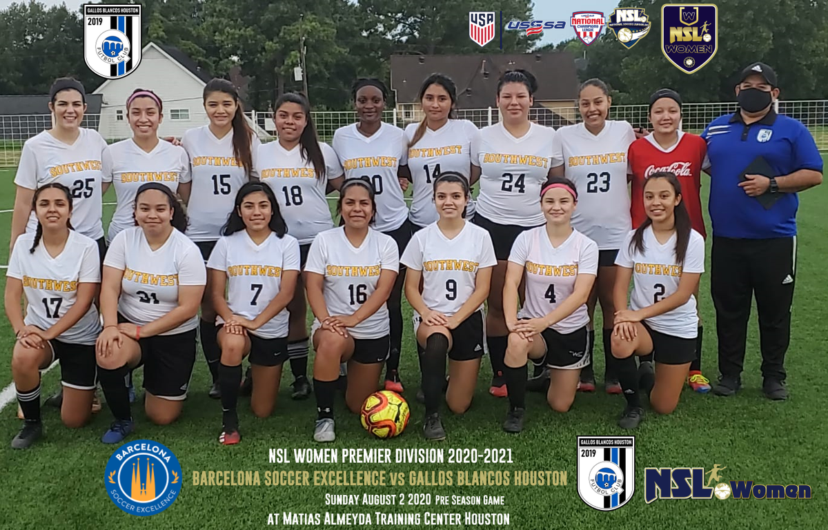 NSL_US's tweet photo. News
National Soccer League US
NSL Texas
NSL Women Premier
::SPOTLIGHT::
Gallos Blancos Houston
NSL Sunday Soccer
August 2, 2020
@BSE_soccer
@GallosHouston
#NSLSoccer https://t.co/Um2Ctx7tAU