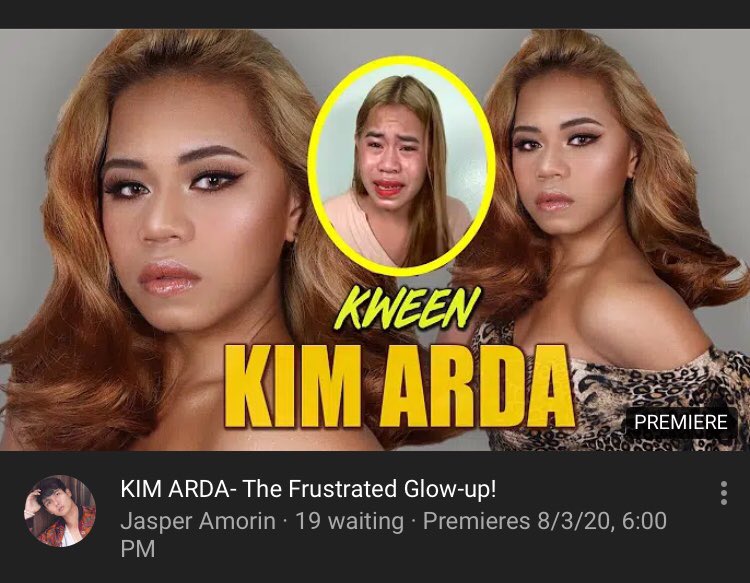 MMS_official_'s tweet photo. Frustrated Glow-Up ni Kim Arda, mapapanood natin yan mamayang 6:00 P.M sa Youtube Channel ni Jasper Amorin. Kaya abang-abang mga ka squadmates 😊 https://t.co/e2liy7ULpp https://t.co/fldsFgSWQ0