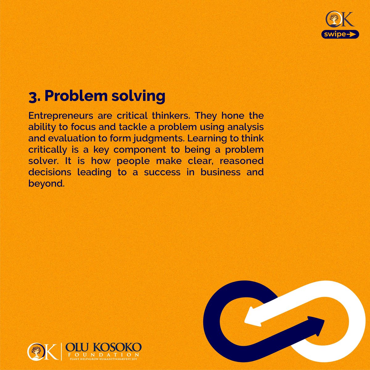 okfoundation3's tweet photo. 7 Entrepreneurial Skills to Learn that can lead to a Successful life.
#MondayMotivation #Mondaythoughts #MondayMorning #BBNaijaLockdown #kiddrica #COVID19 #iCONs4Laycon #Okfoundation https://t.co/mEY0OoFQTQ