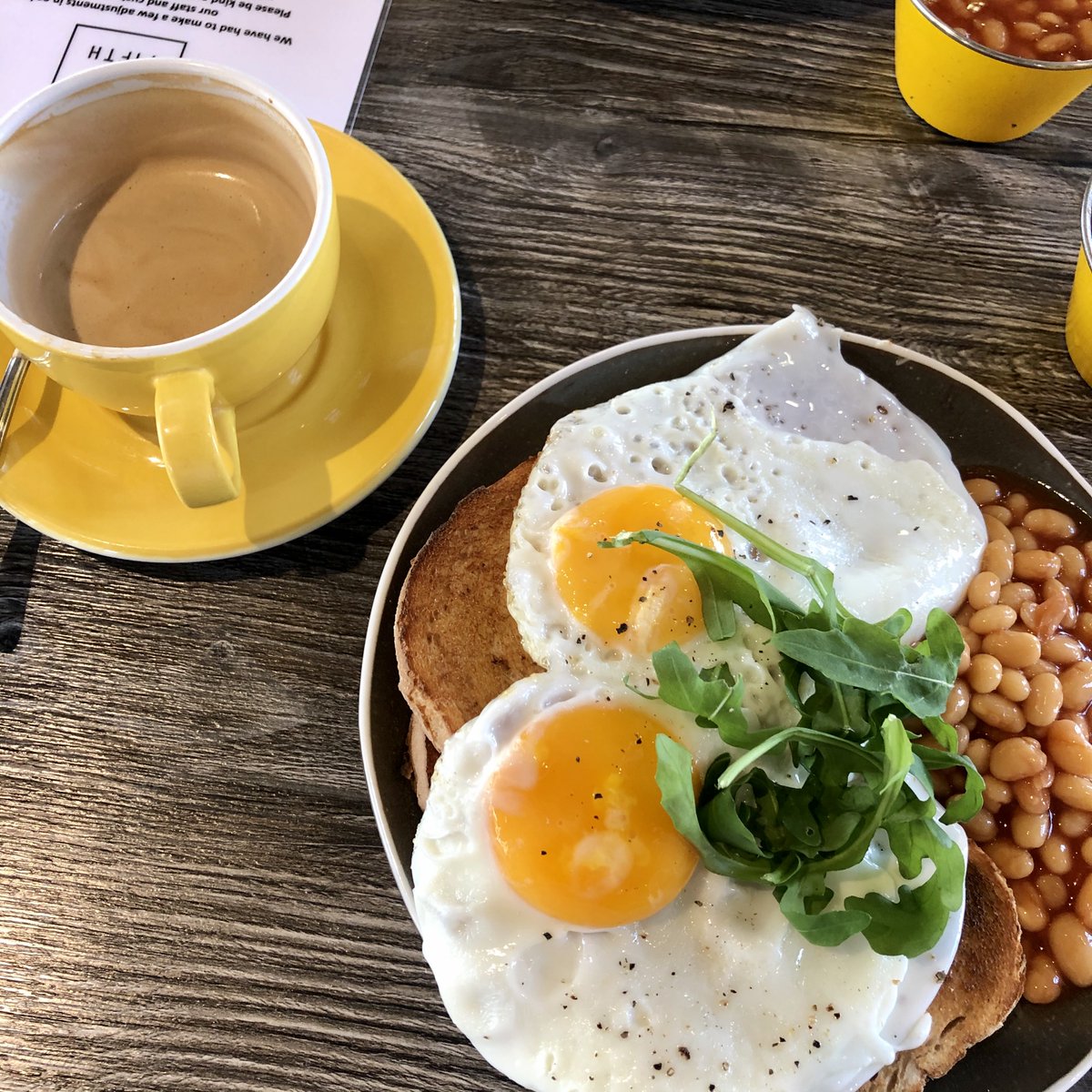 Morning meetings back in our favourite cafe today! ☕

<a href="/BlkandYlwMK/">Fourth & Fifth</a> reopened this weekend, so of course we had to pay a visit! Great to see the staff again and be able to support another local business 😄

#supportlocalbusiness #supportlocal #lovemk #miltonkeynes